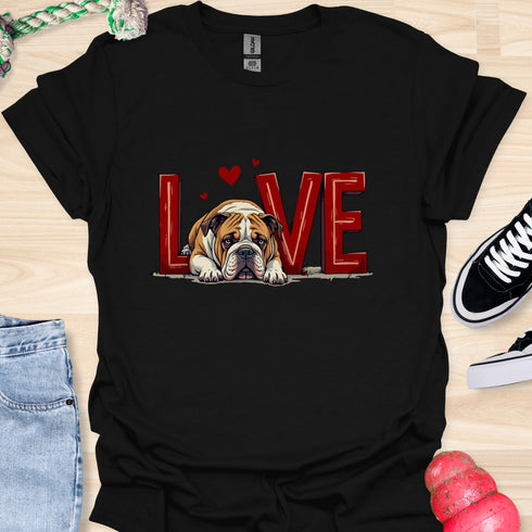 Love is a four legged word - V2 - The Pouter T-Shirt